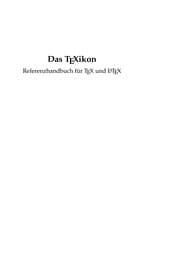Tapa de Das TEXikon