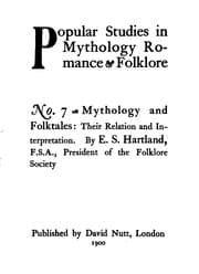 Tapa de Mythology and Folktales: Their Relation and Interpretation