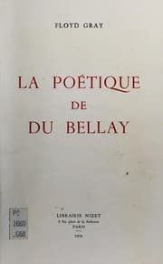 Tapa de La poétique de Du Bellay