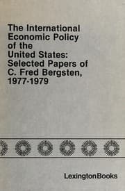 Tapa de The international economic policy of the United States