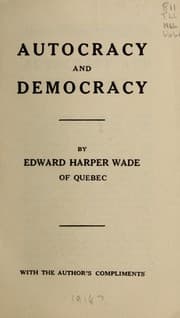 Tapa de Autocracy and democracy