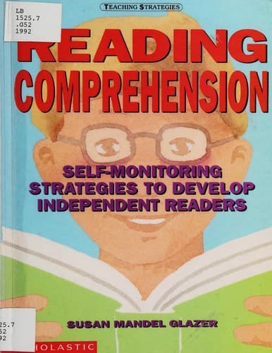 Tapa de Reading comprehension