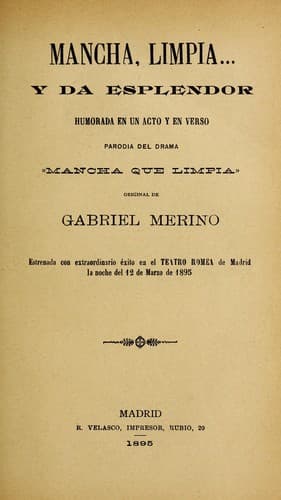 Tapa de Mancha, limpia-- y da esplendor