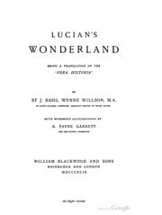 Tapa de Lucian's wonderland