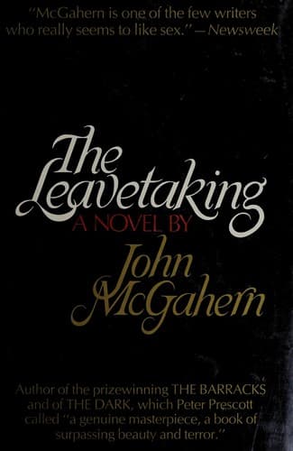 Tapa de The leavetaking.