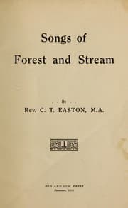 Tapa de Songs of forest and stream