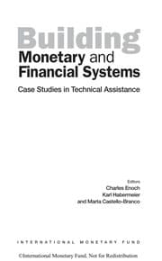 Tapa de Building monetary and financial systems