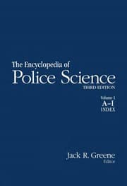 Tapa de The encyclopedia of police science