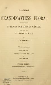 Tapa de Handbok i Skandinaviens flora