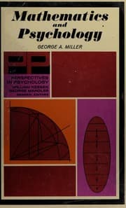 Tapa de Mathematics and psychology