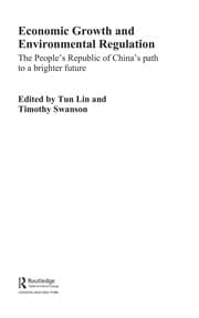 Tapa de Economic growth and environmental regulation