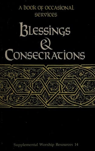 Tapa de Blessings & consecrations