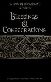 Tapa de Blessings & consecrations