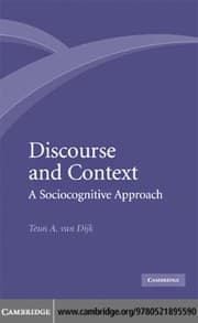 Tapa de Discourse and context