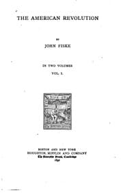 Tapa de The American Revolution: In Two Volumes