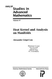 Tapa de Heat kernel and analysis on manifolds
