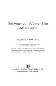 Tapa de The American West on film: myth and reality