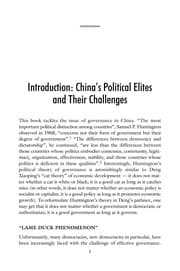 Tapa de China's elite politics