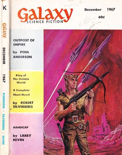 Tapa de Galaxy Science Ficiton Magazine, December 1967 (Volume 26, No. 2)