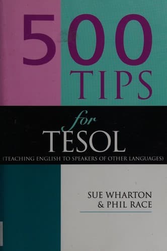 Tapa de 500 tips for TESOL