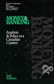 Tapa de Money and banking