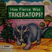 Tapa de How fierce was triceratops?