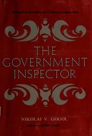 Tapa de The government inspector