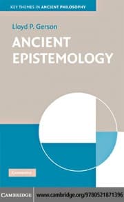 Tapa de Ancient epistemology