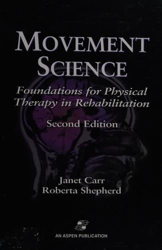 Tapa de Movement science