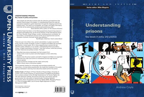 Tapa de Understanding prisons