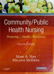 Tapa de Community/public health nursing