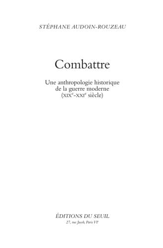 Tapa de Combattre