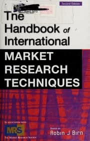 Tapa de The handbook of international market research techniques