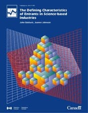 Tapa de The defining characteristics of entrants in science -based industries