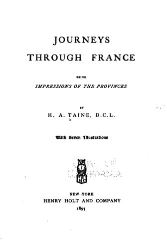 Tapa de Journeys through France