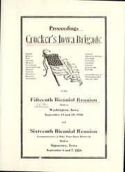 Tapa de Proceedings of Crocker's Iowa Brigade ... biennial reunion ...
