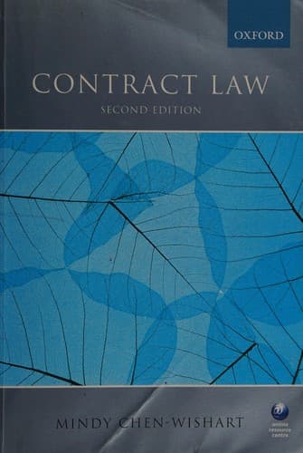 Tapa de Contract law