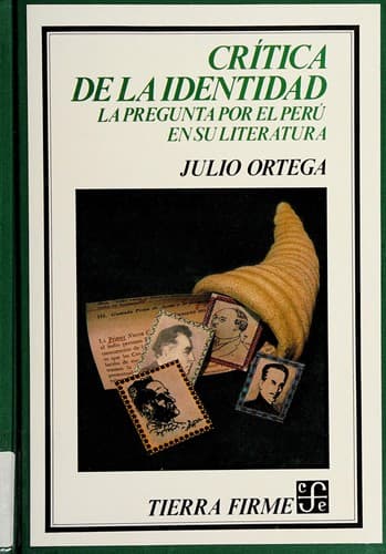 Tapa de Crítica de la identidad