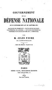 Tapa de Gouvernement de la défense nationale ..