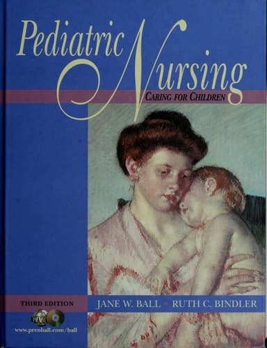 Tapa de Pediatric nursing