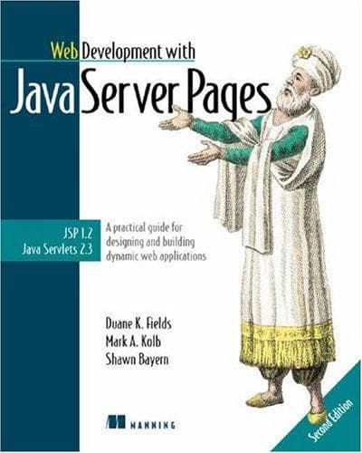 Tapa de Web development with JavaServer pages