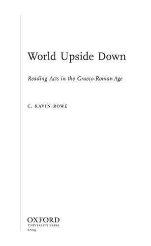 Tapa de World upside down