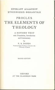 Tapa de The elements of theology