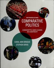 Tapa de Introducing comparative politics