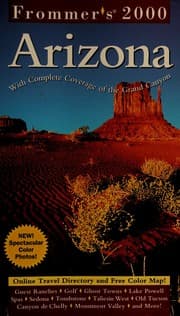 Tapa de Frommer's Guide to Arizona