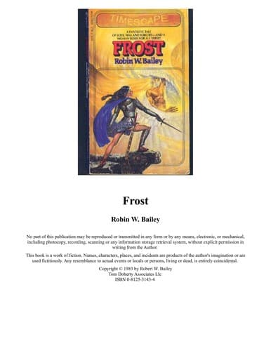 Tapa de Frost