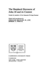 Tapa de The Shepherd Discourse of John 10 and its context