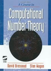 Tapa de A course in computational number theory
