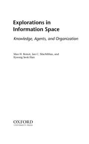 Tapa de Explorations in information science