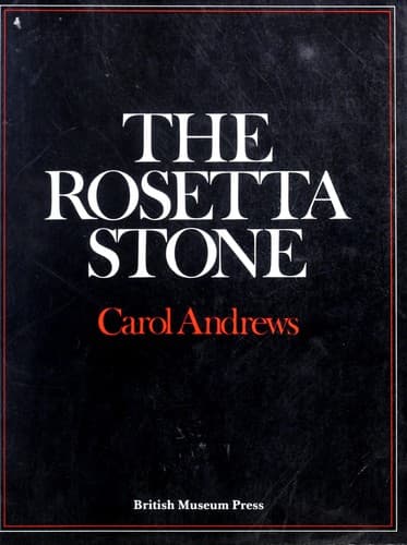 Tapa de The Rosetta stone